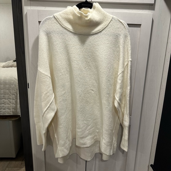 NWOT Free People Afterglow Mock Neck Sweater Small - Picture 2 of 9